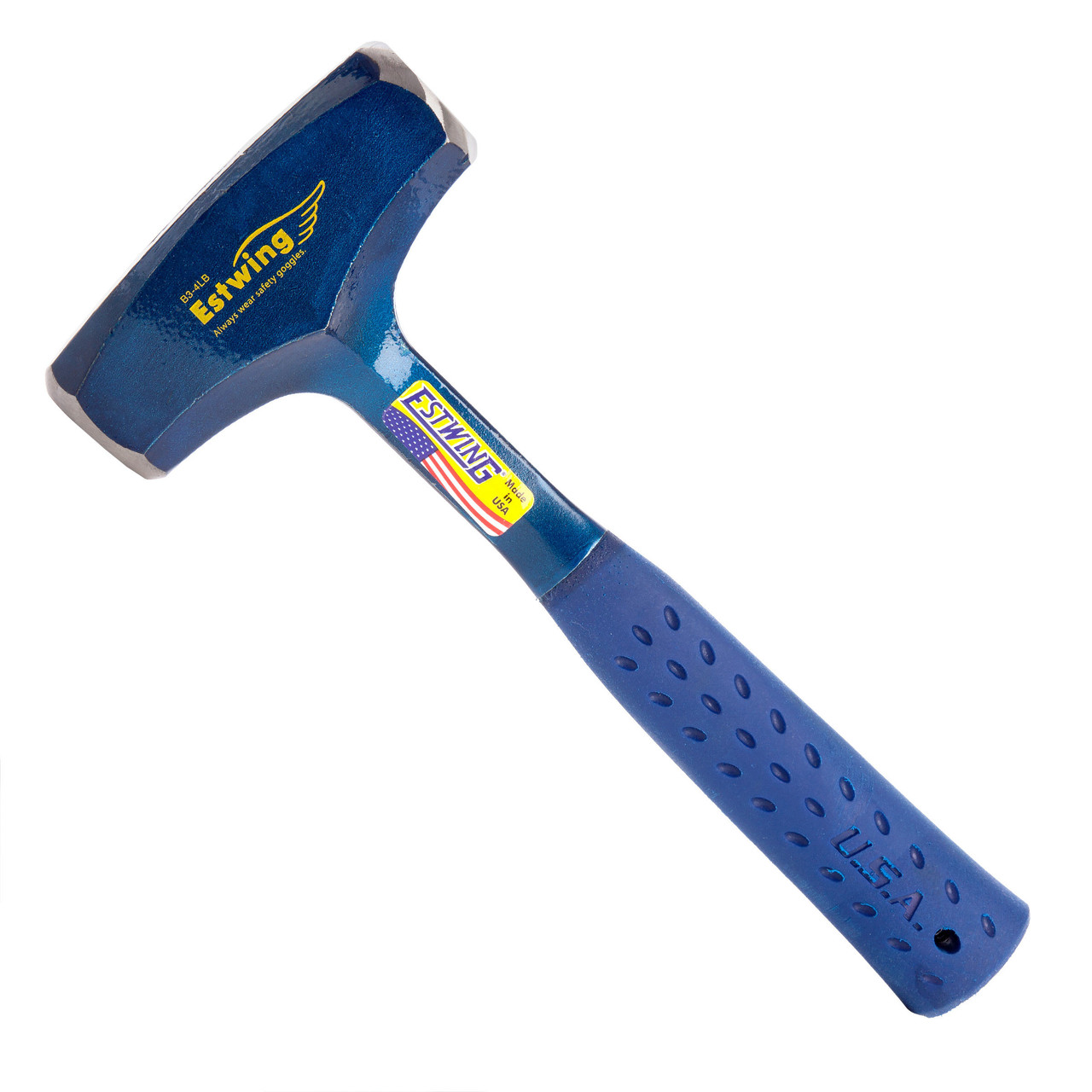 Estwing EB3/4LB Lump Hammer With Vinyl Grip 4lb 1 Estwing EB3/4LB Lump Hammer With Vinyl Grip 4lb