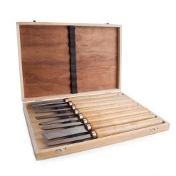 Sealey AK60/8 Wood Turning Chisel Set (8 Piece)