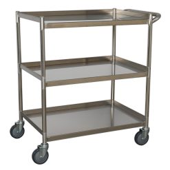 Sealey CX410SS 3-Level Stainless Steel Workshop Trolley