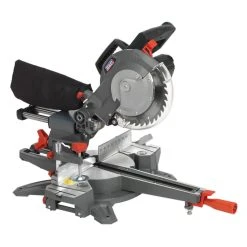 Sealey SMS216 Double Sliding Compound Mitre Saw 216mm (240V)