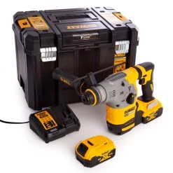 Dewalt DCH283P2 18V XR Brushless SDS Plus Hammer Drill (2 X 5.0Ah Batteries) In TStak