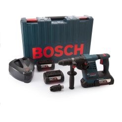 Bosch GBH36VFLIP3 SDS Plus Hammer Kit (3 X 4.0Ah Batteries)