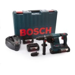 Bosch GBH36VFLIP3 SDS Plus Hammer Kit (3 X 4.0Ah Batteries)