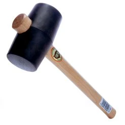 Thor 61-954 Black Rubber Mallet (74mm) 800g