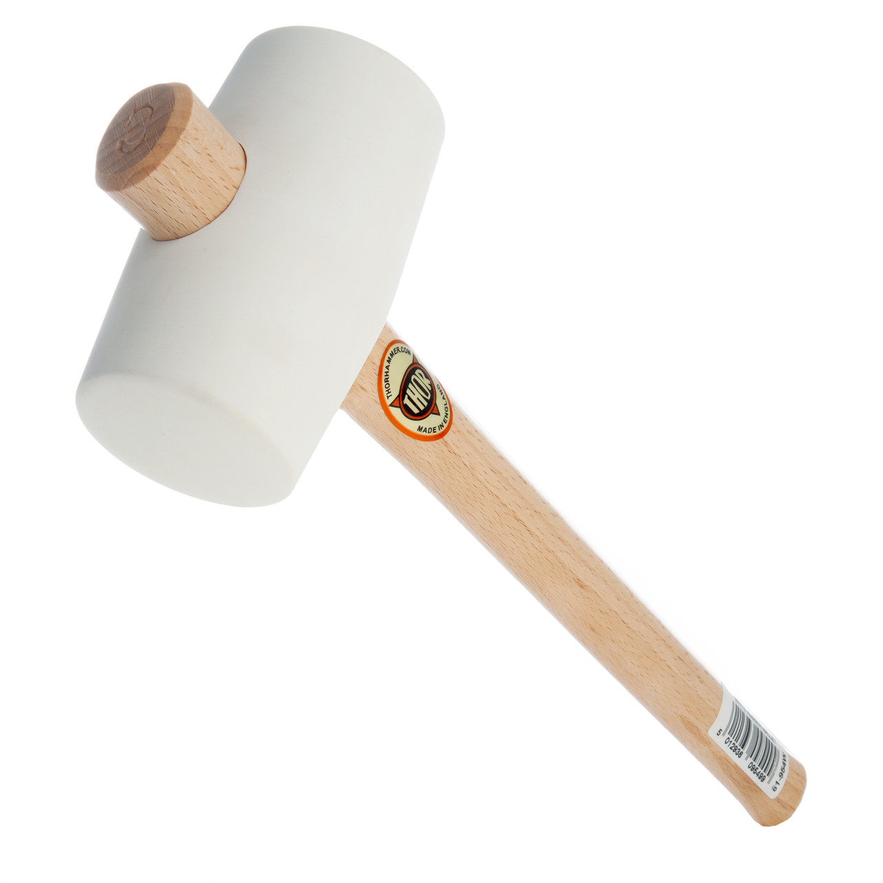 Thor 61-954W White Rubber Mallet (74mm) 970g Thor 61-954W White Rubber Mallet (74mm) 970g -Spear & Jackson shop file input 1595578357346 98637.1595578359