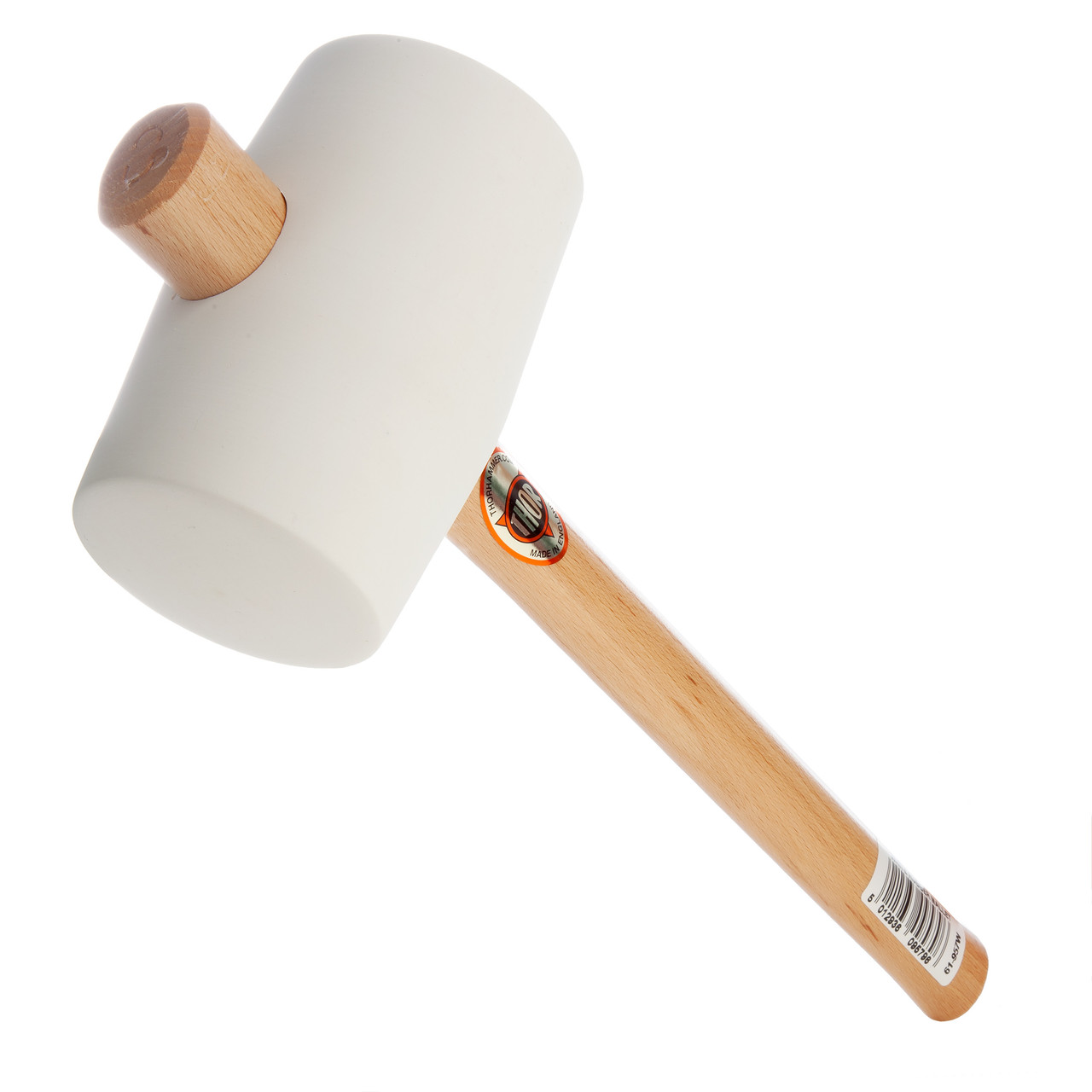 Thor 61-957W White Rubber Mallet (90mm) 1450g Thor 61-957W White Rubber Mallet (90mm) 1450g -Spear & Jackson shop file input 1595580989666 12086.1595580991