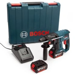 Bosch GBH 18V-21 18V Brushless SDS Plus Rotary Hammer Drill (2 X 4.0Ah Batteries)