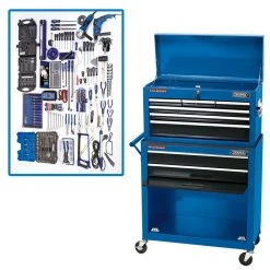 Draper 53219 Rolling Tool Chest & Comprehensive Tool Kit