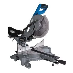 Draper 79899 255mm Double Bevel Sliding Compound Mitre Saw (240V)