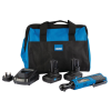 Draper 99720 10.8V Storm Force 3/8" Reversible Ratchet (2 X 4.0Ah Batteries)