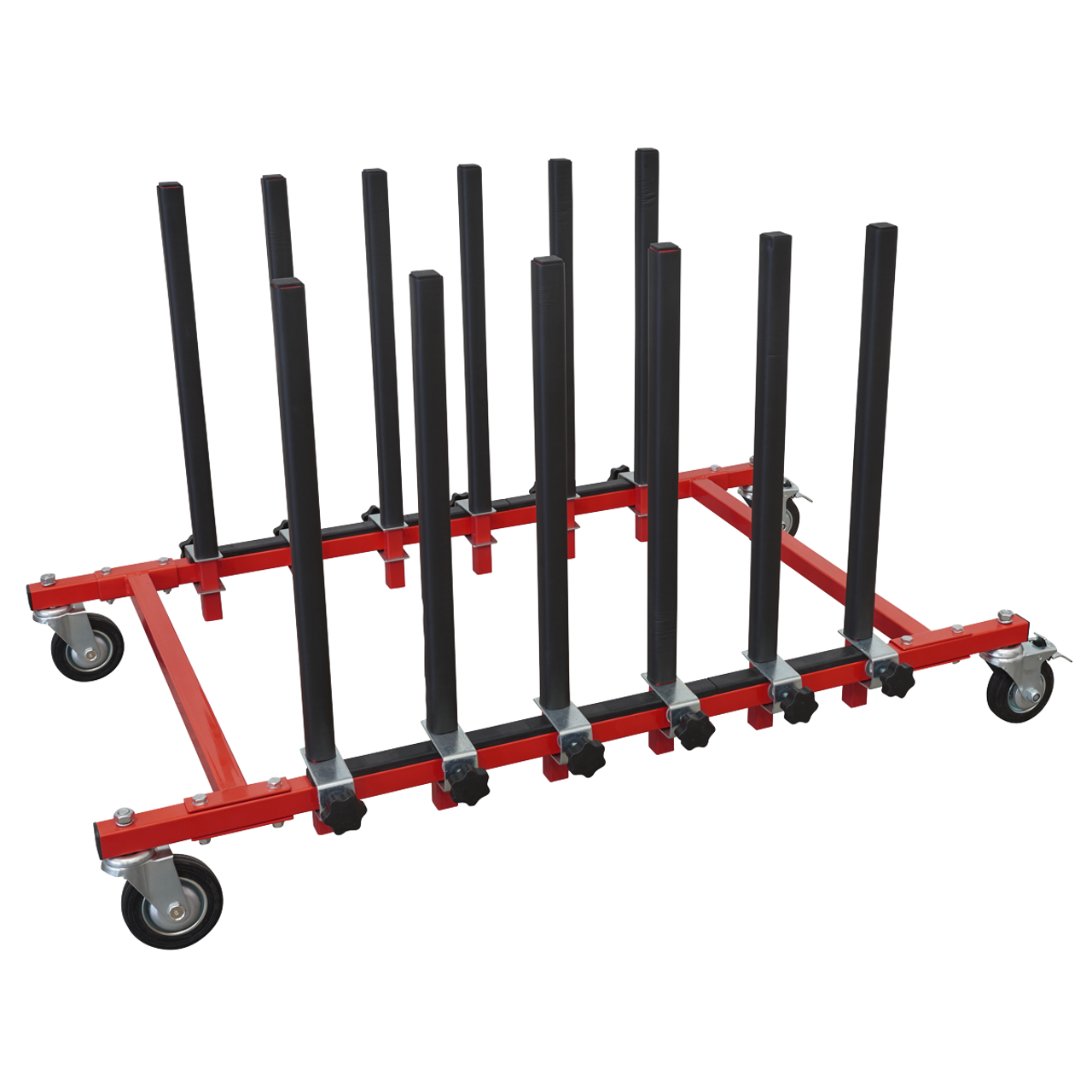 Sealey MK76 Mobile Panel Storage Rack Sealey MK76 Mobile Panel Storage Rack -Spear & Jackson shop file input 1643799405183 17258.1643799406