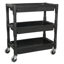 Sealey CX205 Heavy-Duty 3-Level Composite Trolley