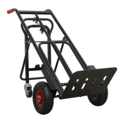 Sealey CST989HD Heavy-Duty 3-in-1 Sack Truck With PU Tyres 300kg Capacity