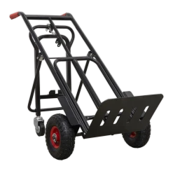 Sealey CST989HD Heavy-Duty 3-in-1 Sack Truck With PU Tyres 300kg Capacity
