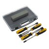 XTrade X0900044 Chisel Set With Sharpening Stone (4 Piece)