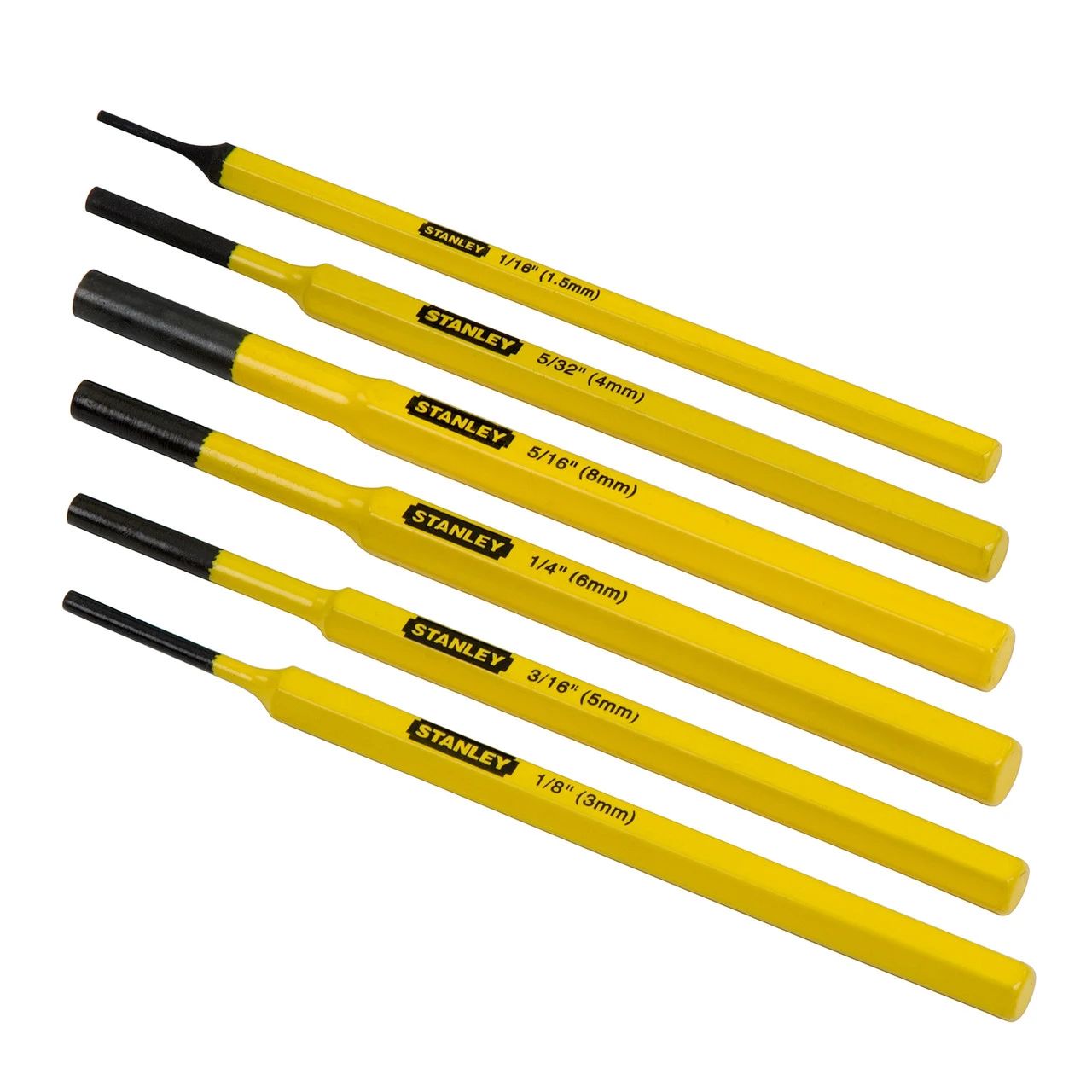 Stanley 4-18-226 Punch Kit (6 Piece) 1 Stanley 4-18-226 Punch Kit (6 Piece)